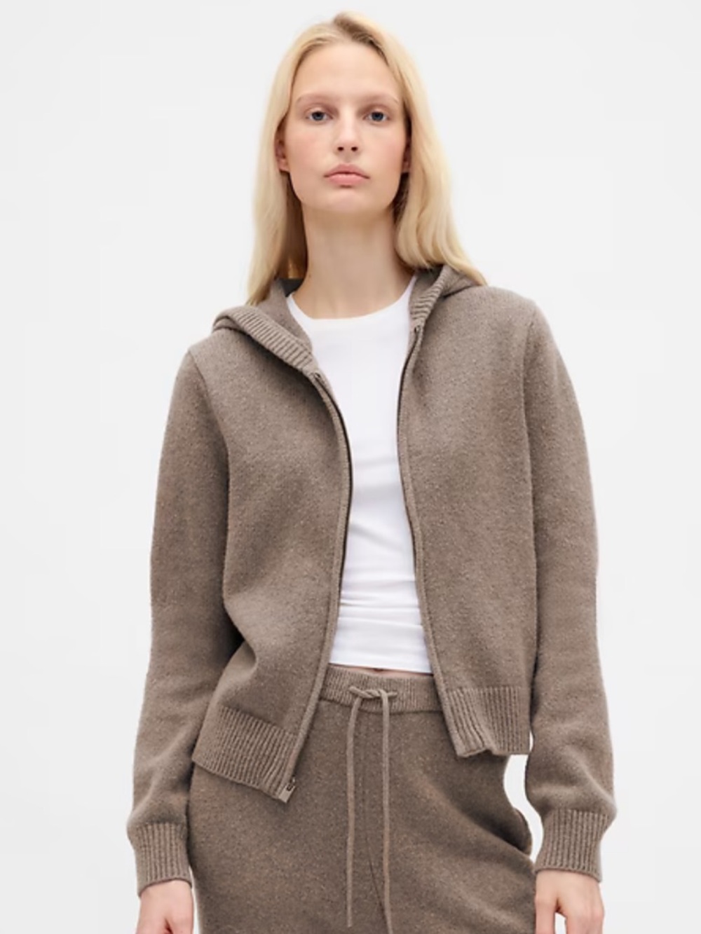 GAP CashSoft Zip Hoodie